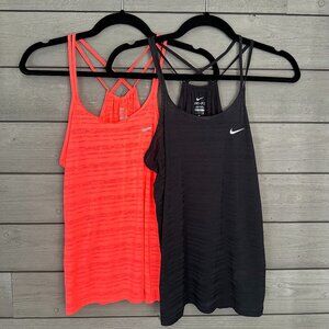 Lot of (2) Nike Women's Dri Fit Tank Tops Size Small